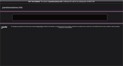 Desktop Screenshot of panelessolares.info